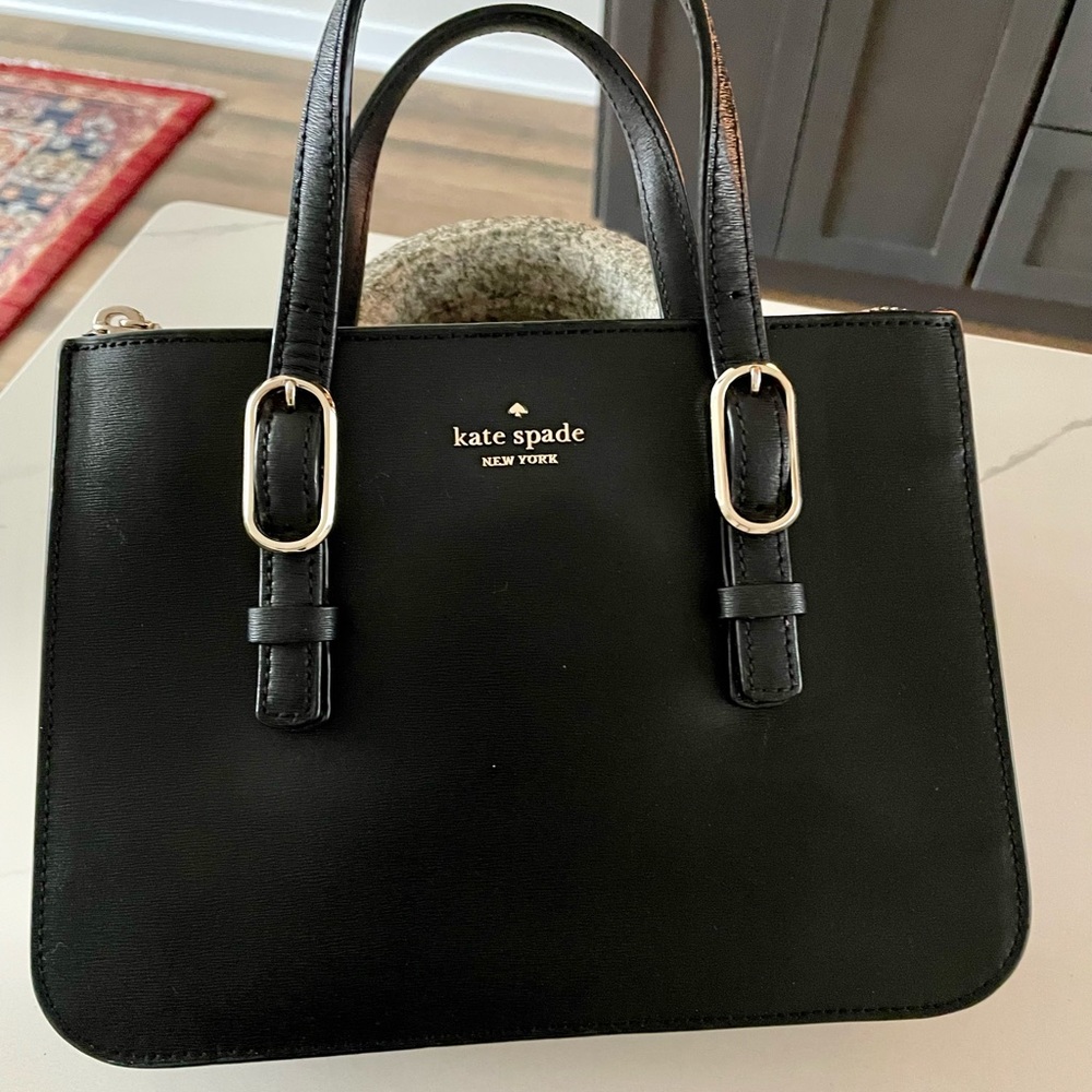 Kate Spade Black Adjustable Cross Body Bag